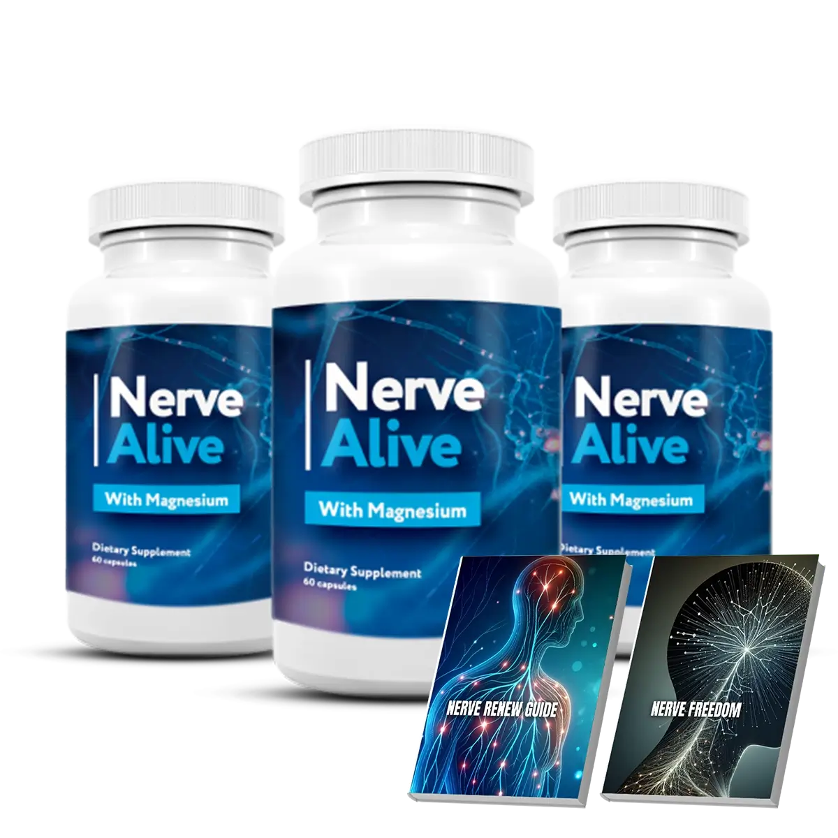 3 bottles NerveAlive