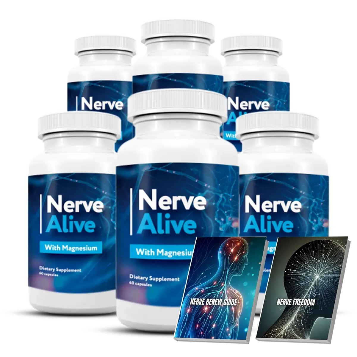 6 bottles NerveAlive